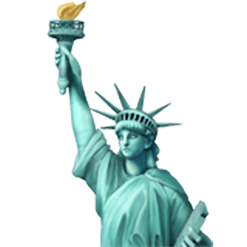 statue of liberty emoji